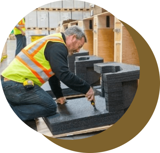 Custom anti-vibration and anti-shock foam for fragile and sensitive equipment