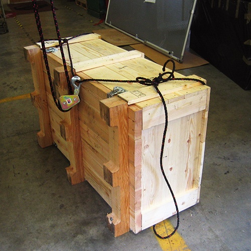 LPC crates are stress tested to make sure they can withstand the rigors and stresses of transport