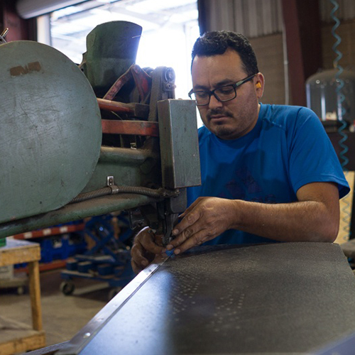 Larson Packaging Company  team members takes pride in their workmanship
