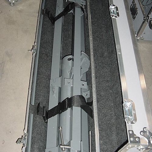 A custom made ATA case with custom foam insert is the perfect solution for transporting awkward and fragile equipment. 