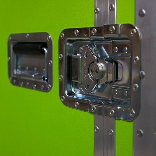 ABS laminate is the industry standard ATA case panel and is offered by Larson Packaging Company