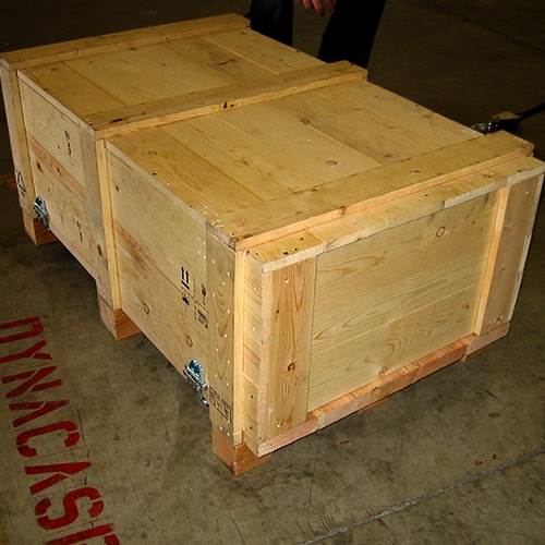 Larson Packaging Company uses mil-spec ASTM standards in the manufacture of their crates