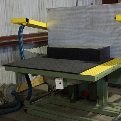 Larson Packaging Company foam fabrication machine