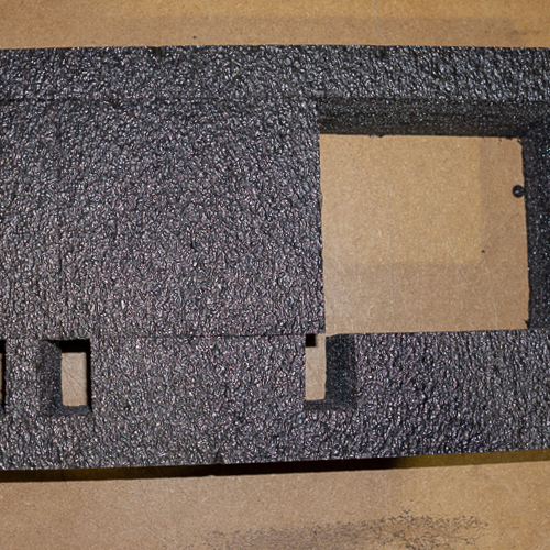 An interior foam cushioning system protects your product from damage due to shock and vibration.