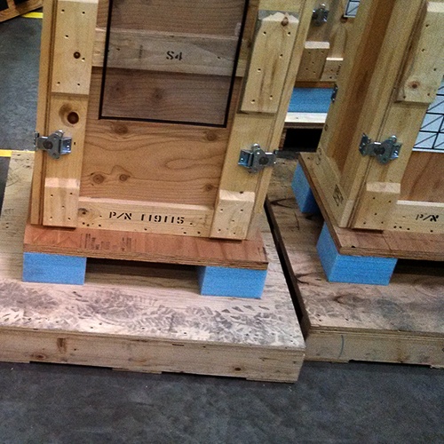 Products sensitive to shock and vibration require additional
floater base protection