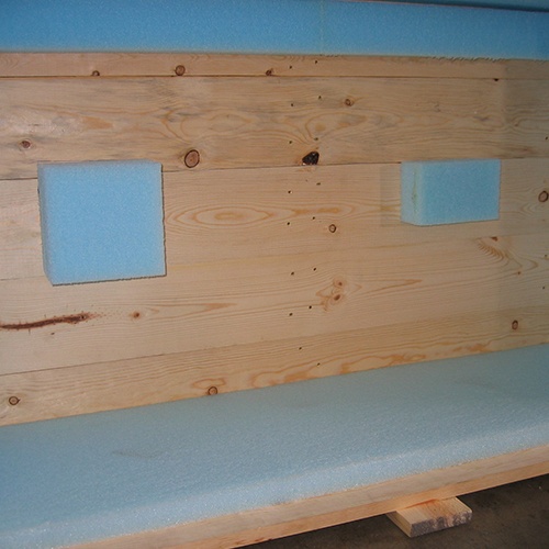 Custom crate and foam made by Larson Packaging Company