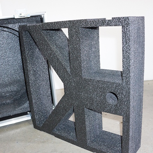Foam is easily adapted with grooves, notches and curves to fit a product’s uniqueness. 