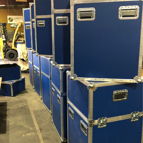 Blue ATA case