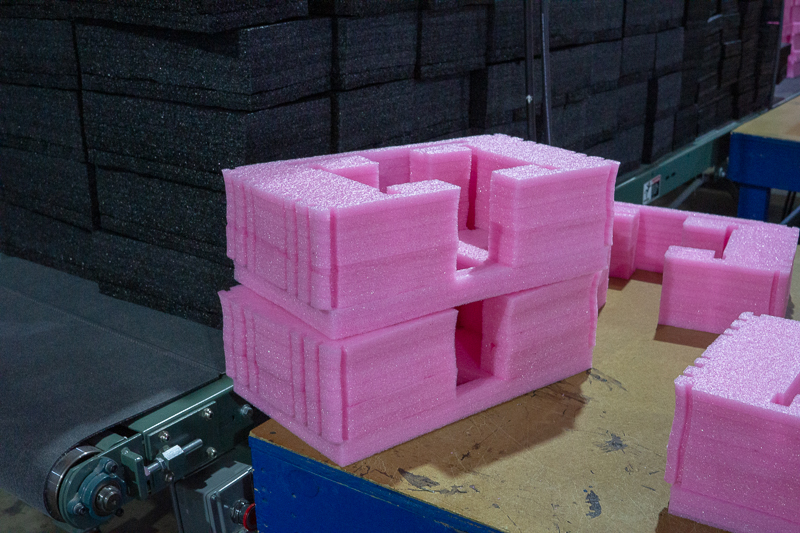 LPC carries all types of foam and can make foam inserts to meet any packaging requirement