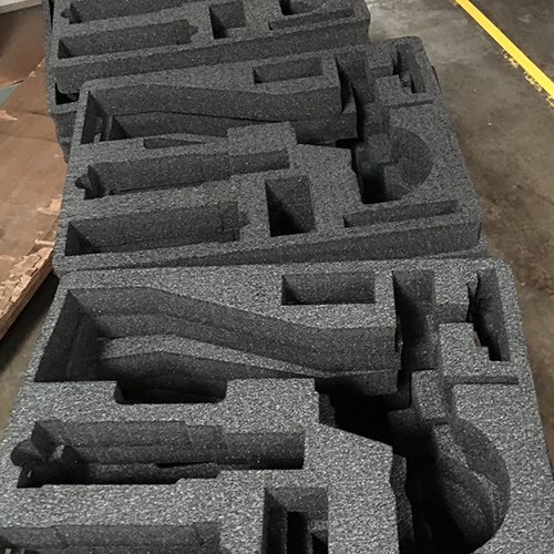 LPC can identify the foam that will perform best for your
application, then design, die-cut and assemble it for maximum intransit protection with minimum expense.