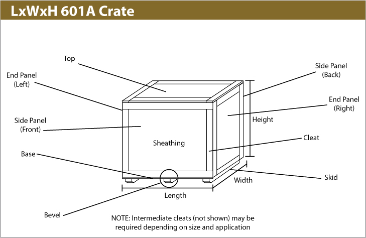 Wooden Crate 601A Wooden Crate 601A