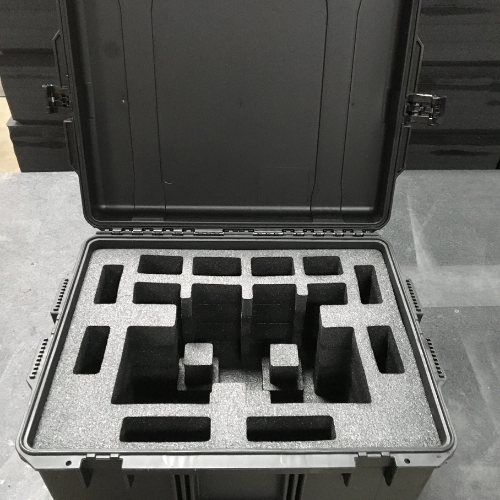 Pelican case with LPC foam insert