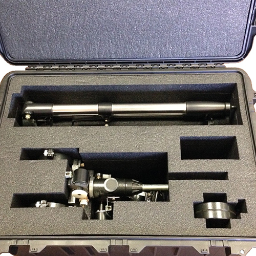 Store sensitive equipment safely with a Pelican case and interior foam insert